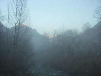Landschaft Winter