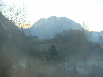 Landschaft Winter